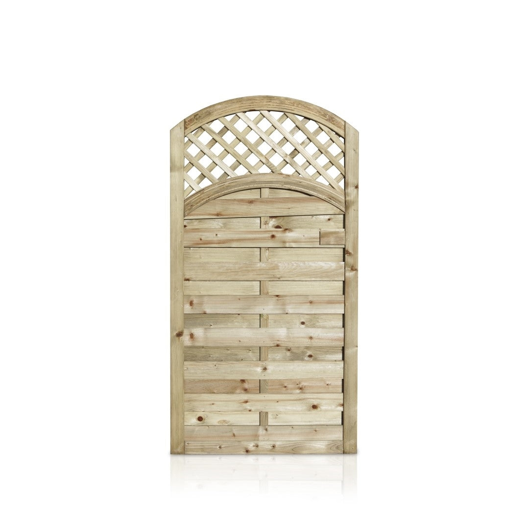 Arched Trellis Lattice Top Gate -180cm x 90cm